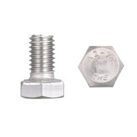 DIN933 304 Stainless Steel Outer Hexagon Screw