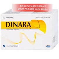Dinara Davipharm - Điều Trị HIV và Viêm Gan Siêu Vi B Mạn Tính (4 vỉ x 7 viên)