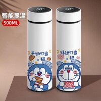 Dingdang cat cartoon smart student thermos cup high-value đo nhiệt độ hiển thị nhiệt độ nước