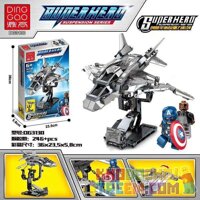 DINGGAO DG3130 3130 NHỮNG NGƯỜI BÁO THÙ bộ đồ chơi xếp lắp ráp ghép mô hình Minecraft SUPER HEROE SUSPENSON Game Xây Dựng 246 khối