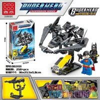 DINGGAO DG3131 3131 BATMAN FIGHTER. bộ đồ chơi xếp lắp ráp ghép mô hình Minecraft SUPER HEROE SUSPENSON Game Xây Dựng 250 khối