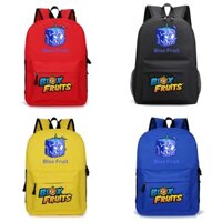 Dingyuan Ice Ghost Magma Quake Fruit Blox Ba lô trái cây cho trẻ em Polychrome Sinh viên Dung tích lớn In thoáng khí Túi thời trang