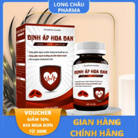 Định Áp Hoa Đan Viên Uống Hỗ Trợ Giảm Biểu Hiện Của Tăng Huyết Áp Hộp 30 Viên - NHÀ THUỐC LONG CHÂU