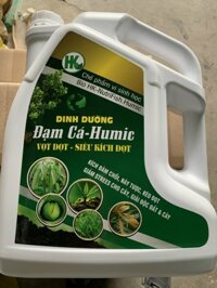 Dinh dưỡng Đạm cá - Humic/Đạm cá/Đạm cá - humic/Dam ca/Dam ca humic/Dịch đạm cá/Dich dam ca (can 5 lít)