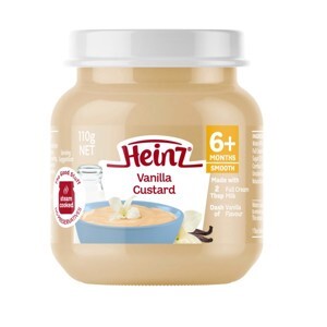 Dinh dưỡng đóng lọ heinz custard vanilla