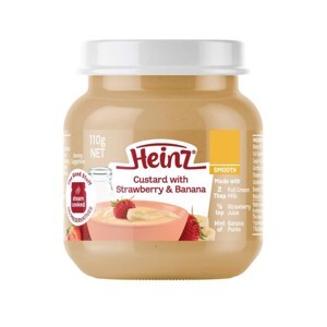 Dinh dưỡng đóng lọ heinz custard vanilla