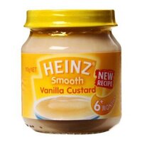 Dinh dưỡng đóng lọ Heinz Custard sữa trứng vanilla