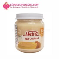 Dinh Dưỡng Đóng Lọ Heinz Custard Sữa Trứng 110g Cho Bé 6 Tháng Trở Lên