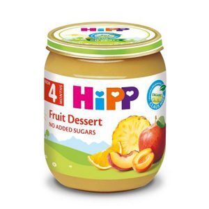 Dinh dưỡng đóng lọ HiPP 4403 Hoa quả tráng miệng 125g