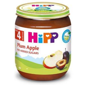 Dinh dưỡng đóng lọ HiPP mận tây, táo tây 125g