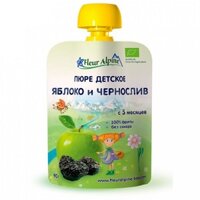 Dinh dưỡng trái cây Fleur Alpine Organic vị táo, mận khô