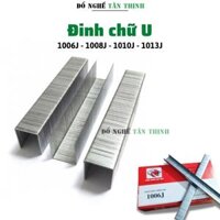 Đinh ghim chữ U 1006J - 1008J - 1010J - 1013J - Dùng cho súng bắn ghim bằng hơi | Đinh ghim bắn gỗ công nghiệp chất lượng cao