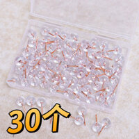 Đinh ghim trong suốt, đinh ghim gỗ, đinh ghim hình bướm trang trí, băng dán ảnh không gây hư hại, bảng nỉ, nhãn dán tường, tường ảnh đặc biệt