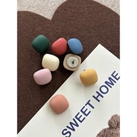 Đinh ghim vuông nhiều màu sắc phong cách Ins, bảng nỉ trang trí tường ảnh, đinh ghim, đinh bấm, đinh ghim nhựa dopamine