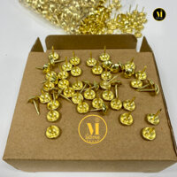 Đinh Mũ, Đinh Dù Màu Đồng Size 14mm