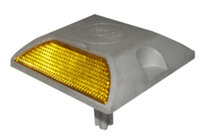 Đinh phản quang nhôm 2 mặt phản quang