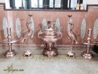 Đỉnh thờ cúng đồng đỏ cao 60cm hàng làm kỹ