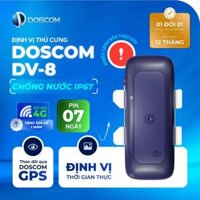 ĐỊNH VỊ DV8 DOSCOM – THEO DÕI GPS 4G DÀNH CHO THÚ CƯNG