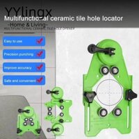 Định vị khoan YYLINGX, Hướng dẫn khoan Cốc hút Vị trí mở gạch men, Máy khoan đục lỗ bằng đá cẩm thạch có thể điều chỉnh 4-83mm Máy định vị lỗ gạch thủy tinh