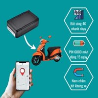 Định vị xe máy 4G định vị gps sóng 4G giám sát xe máy trên điện thoại định vị không dây sạc PIN chống nước nghe âm thanh