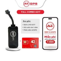 Định Vị Xe Máy, Ô Tô 4G Cao Cấp AZ17  - Độ Chính Xác Cao lắp cho Ô Tô - Xe Máy - Xe Điện