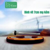 Đinh Vít Bắn Xà Gồ 7cm Mạ Kẽm – Vít Lục Giác Chống Gỉ