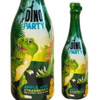 Dino Party Sparkling táo và dâu tây có ga không cồn chai 750 ml