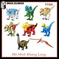 Dinosaur Park Khủng Long Mô Hình Đồ Chơi Lắp Ráp Công Viên Khủng Long T Rex 77100