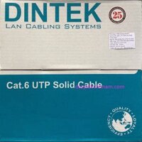 DINTEK Cable CAT6 UTP 100m (1101-04005CH.)