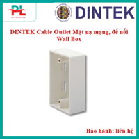 DINTEK Cable Outlet Mặt nạ mạng, đế nổi Wall Box