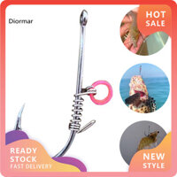 Dio `Live Tôm Cố Định Móc Câu Cá Mèo 8 Chiếc Sống Tôm Cố Định Móc Bộ Chịu Lực Thép Carbon Thép Gai Móc Cá Cho Cá Mèo Bass Câu Cá Trong Nước Ngọt