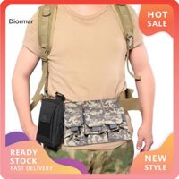 Dio Túi Chiến Thuật Lớn Thiết Kế Molle 3 Túi Nylon Field Undershirt