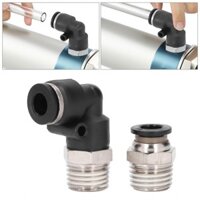 Dioo 30pcs Nhỏ nhanh bộ phụ kiện khí nén 1/4 inch od npt chủ đề ống dẫn khí kết nối đường dây cho pa pe pe pvc ống