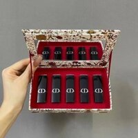 Dior Flower Dragon Son Môi Hộp Quà Tặng Phiên Bản Giới Hạn Bộ 5 Món Quà Valentine Chính Hãng Dior Mẫu Nhỏ Son Môi