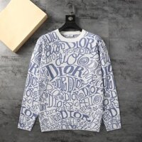 Dior2561 Áo Len Nam Mới Cổ Tròn Áo Chui Đầu Áo Len Đẹp Trai Đáy Áo Sơ Mi