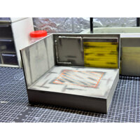 Diorama garage 1:64