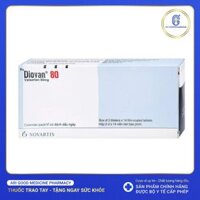Diovan 80 trị tăng huyết áp, suy tim (2 vỉ x 14 viên)