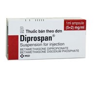 Diprospan Injection 1ml – Thuốc tiêm Betamethasone kháng viêm, điều trị viêm khớp dạng thấp hiệu quả