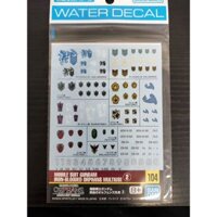 [Direct from Japan] BANDAI GUNDAM WATER DECAL SEAL GUNPLA TOY ANIME
