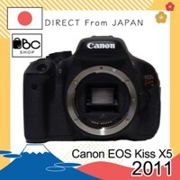 [Direct from Japan]  Canon EOS Kiss X5 Body Digital SLR camera Made in Japan photo Safe Packaging