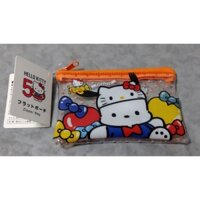 (Direct from Japan) Hello Kitty Coin Purse No.3 by SANRIO Japan Size : L 8cm x W 11cm This is the Coin Purse designed with a puppy wearing a Hello Kitty hat. *Hello Kitty is celebrating its 50th Anniversary.