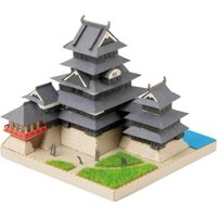 Direct from Japan Kawada Paper Nano Matsumoto Castle Width 70mm x Height 70mm x Depth 70mm PN-140