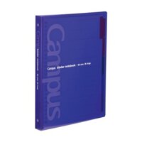 [Direct from Japan] KOKUYO Loose Leaf Binder Campus B5 26 Holes Up to 100 Sheets Purple Slide LU-P333NV