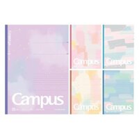 [Direct from Japan] KOKUYO NOTE Campus Notebook B5 Dot B Rule Limited Acrylic Palette 5 Color Pack No-3CBTN-L38X5