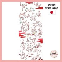 【Direct from japan 】 Miyamoto Kenema Dyed Hand Towel, Gymnastics, 35×90cm, 50081