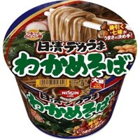 【Direct from Japan】 Nissin Foods Deka Uma Wakame Soba 106g x 12 pieces