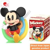 【Direct from Japan  】Pop Mart Disney Mickey Childhood of Boundless Imagination Series [1 Piece] Pop Mart Gacha Gachapon Box Plastic Figure Model Plastic Toys PVC Vinyl Vinyl Character Birthday Gift