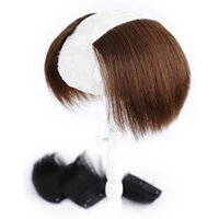 Direct from Japan WATASHI GENKI Mini Hair Extensions 100% Human Hair M [Set of 2] Increased Hair Thinning Hair Wig Point Wig Partial Wig Unisex Volume Increase Natural MINI9 (BL Natural Black, M Size Approx. 9cm x Approx. 15cm)