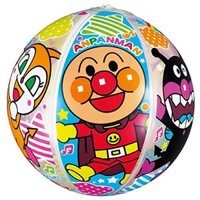 【Direct from Japan】
Agatsuma Anpanman Mini Ball with Bell - Vinyl