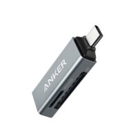 【Direct from JAPAN】
Anker USB-C 2-in-1 Card Reader [Compatible with SDXC / SDHC / SD / MMC / RS-MMC / microSDXC / microSDHC / microSD / UHS-I cards]